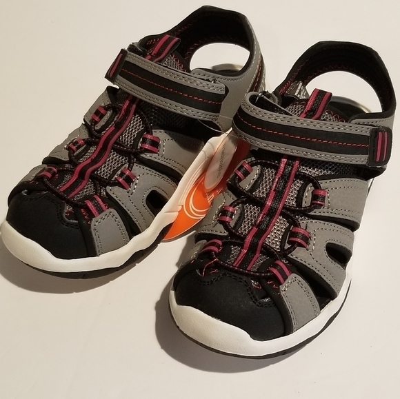 NWT Wonder Nation Closed Toe Washable Sandals Boys Size 13 - Picture 1 of 6